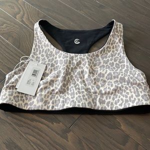 NWT johnny was calme endurance reversible sports bra